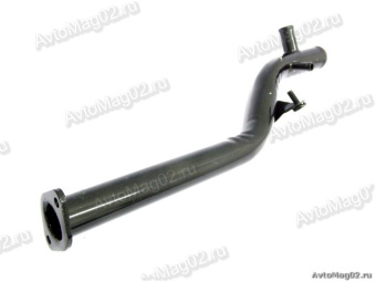 Трубка отопителя отводящая  2112 ВАЗ  (металл)