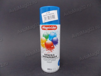 Краска (эмаль) аэрозоль MagicLine 450мл  голубая-светло