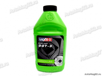 Тормозная жидкость  LUXE  DОТ-3  455г
